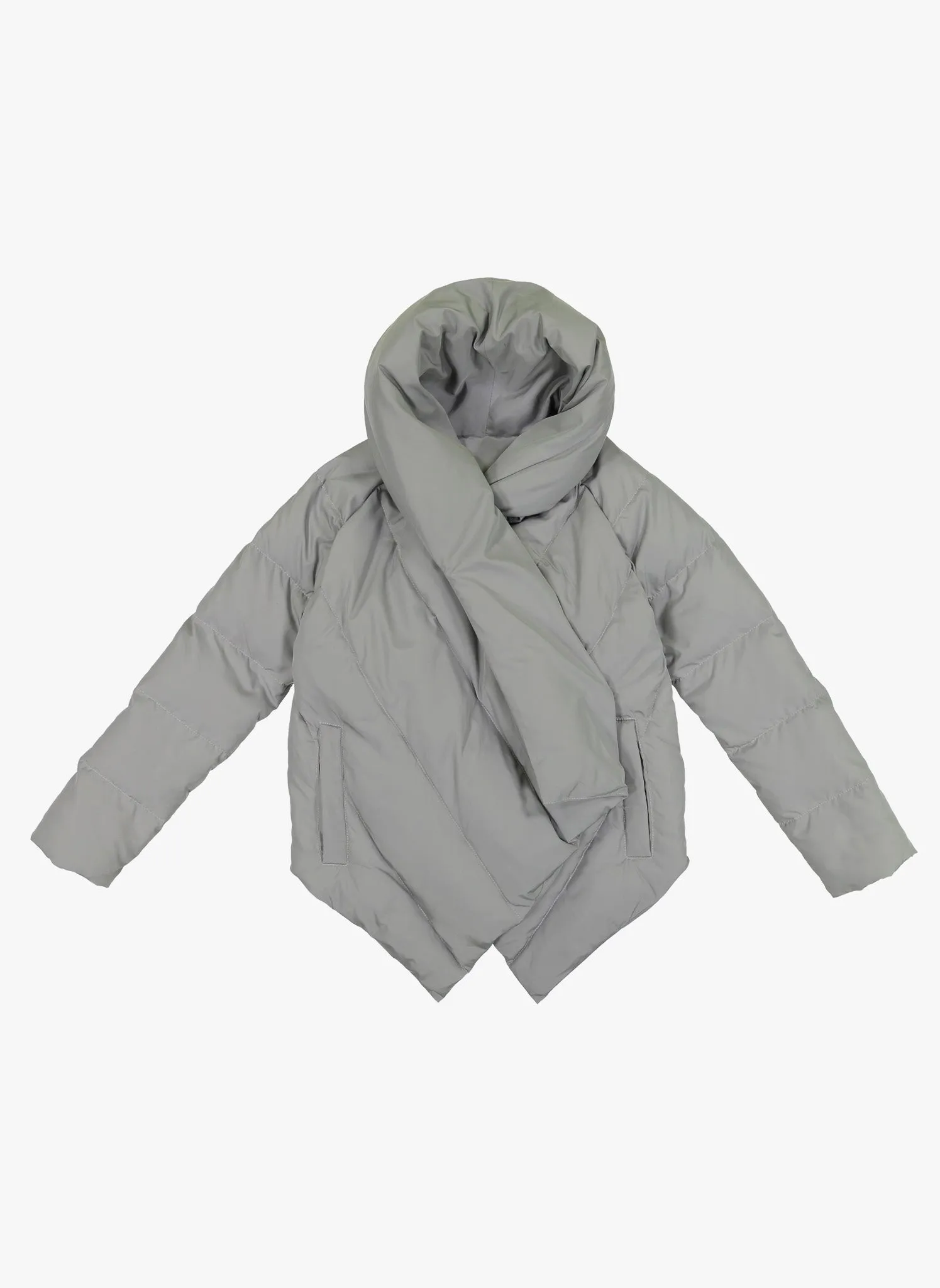 Grey Vierra Rose Angelika Blanket Puffer