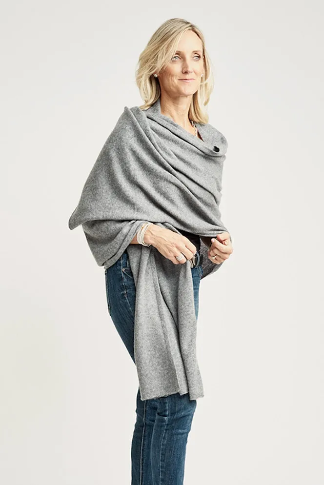 Grey Wrap - Lightweight, Versatile, and Stylish