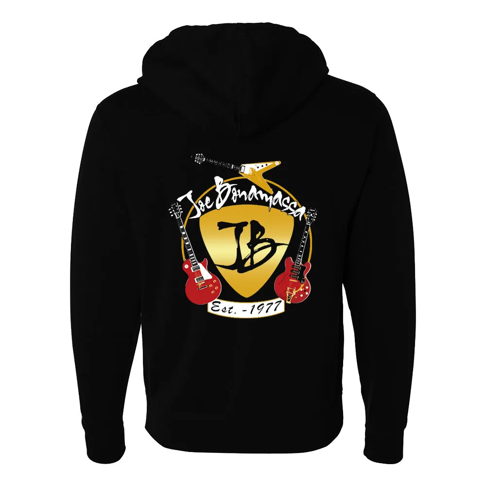 Guitar Trifecta Zip-Up Hoodie (Unisex)