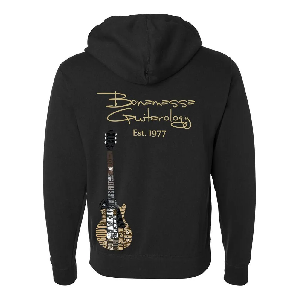 Guitarology Zip-Up Hoodie (Unisex)