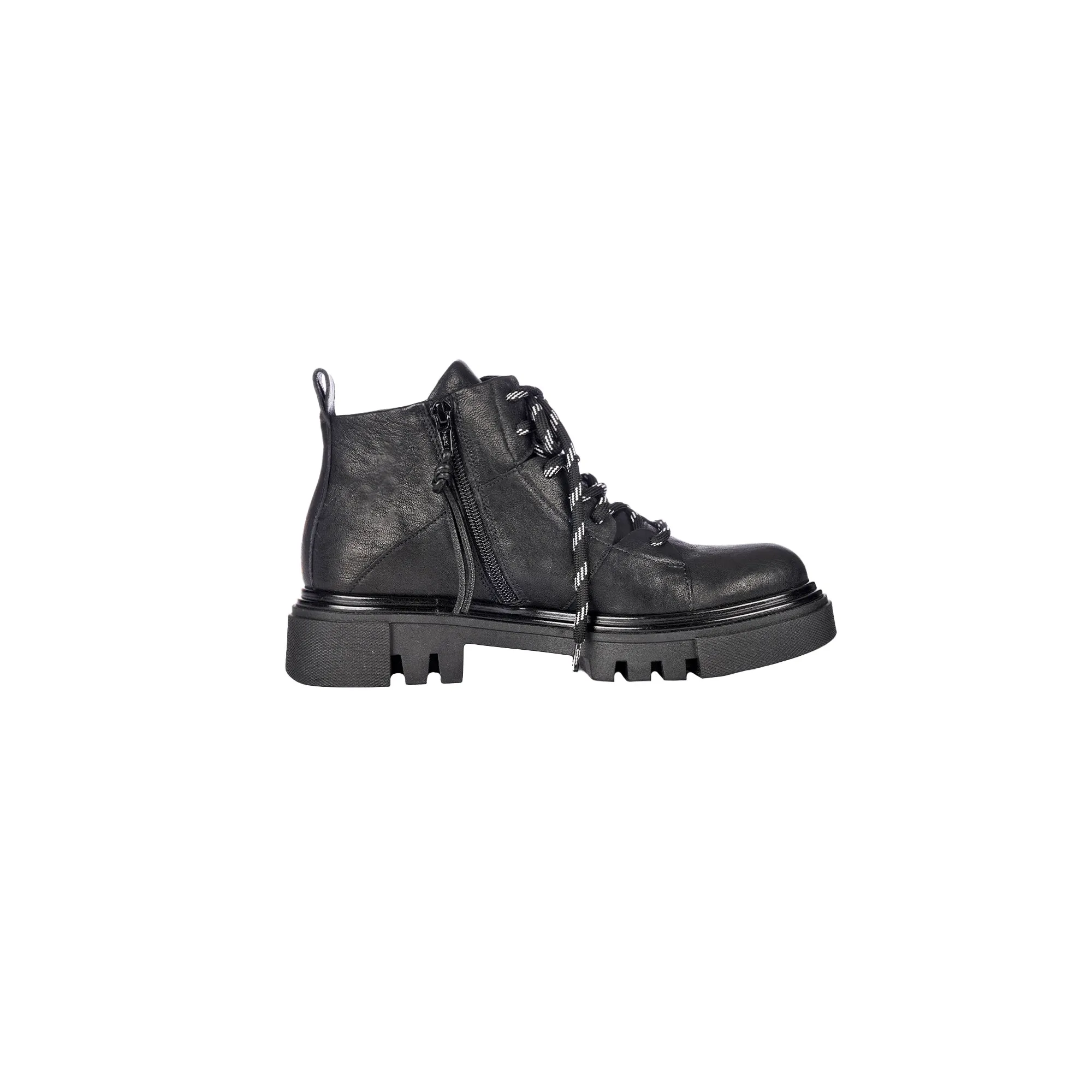 Hiking boots vintage iron black