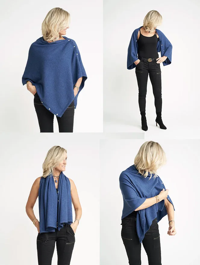 How to style and wear our Poncho - Step-by-step video tutorial.