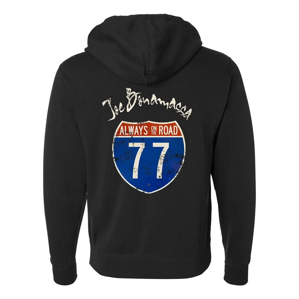 JB Route 77 Zip-Up Hoodie (Unisex)