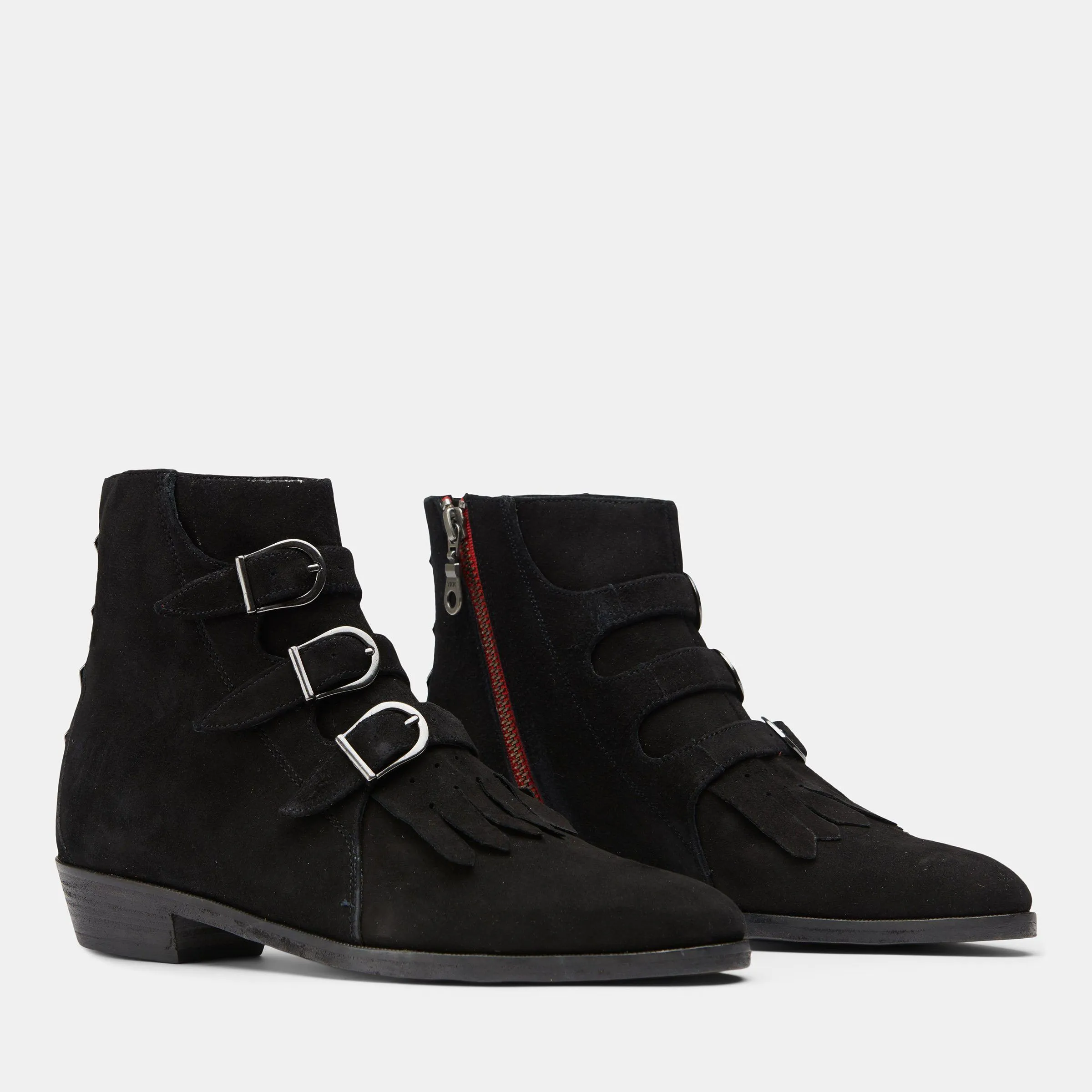 JETT BLACK SUEDE/BLACK SOLE