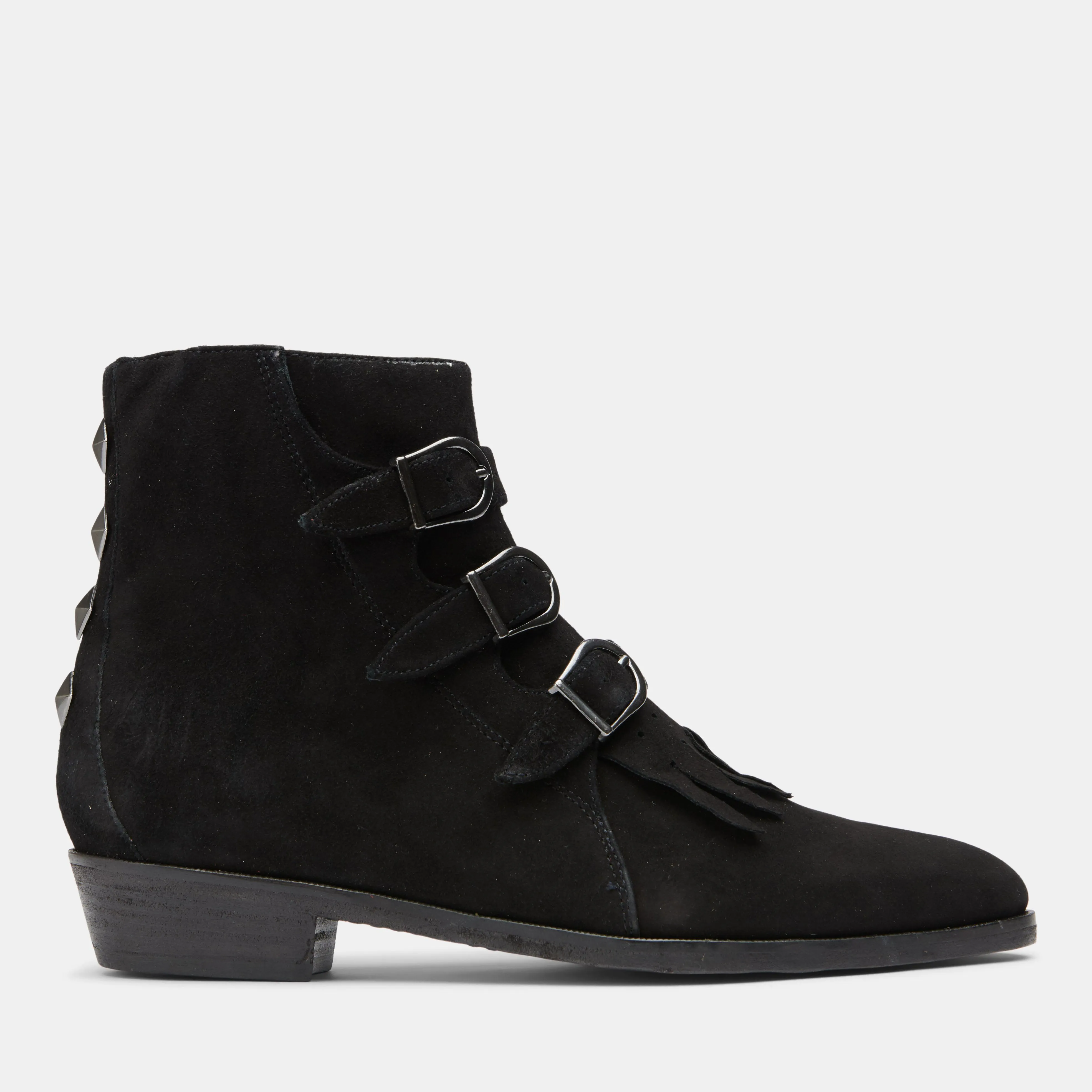 JETT BLACK SUEDE/BLACK SOLE