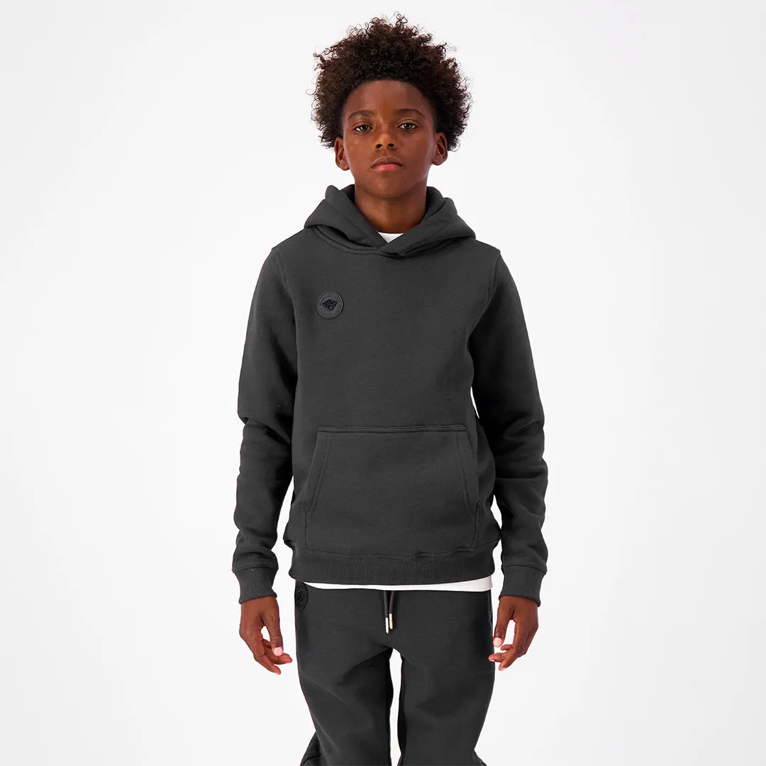 JR ESSENTIAL HOODIE | Charcoal