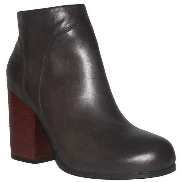 Kixters Chelsea - Brown Leather Side Zip Boot