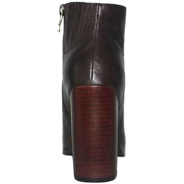 Kixters Chelsea - Brown Leather Side Zip Boot