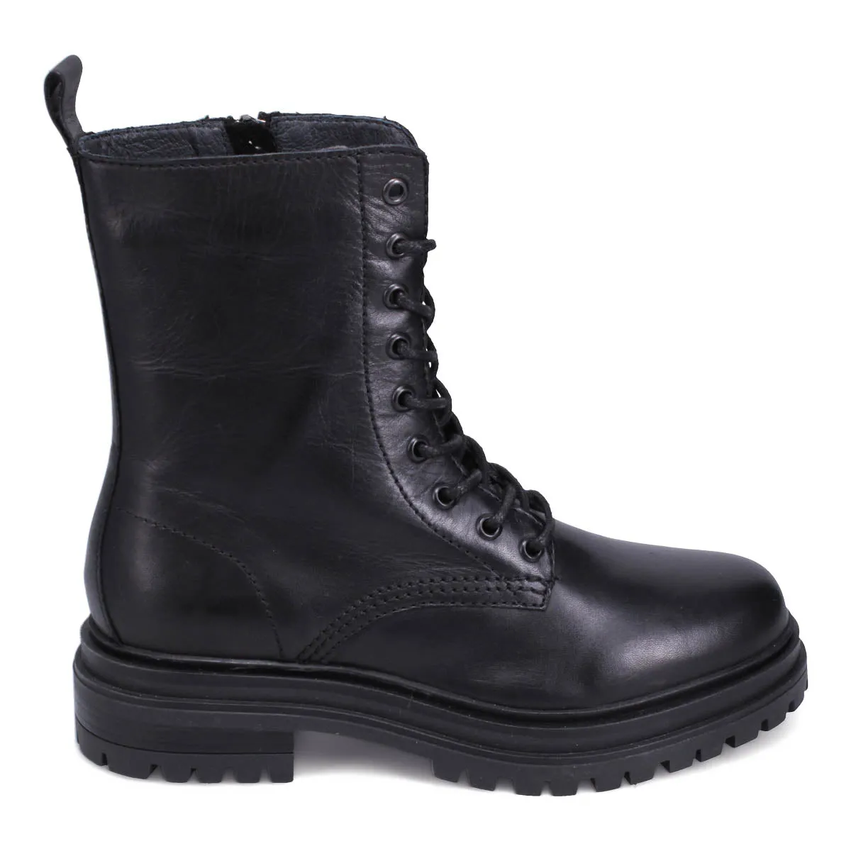 Lace Up Combat Boot