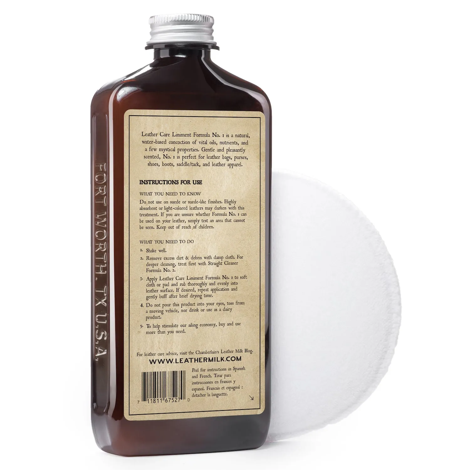 Leather Care Liniment No.1 - Best Leather Care Product