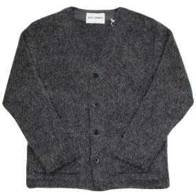 Legacy Splash Cardigan Grey Fuzz