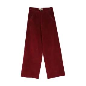 Lena Burgundy Corduroy Pants