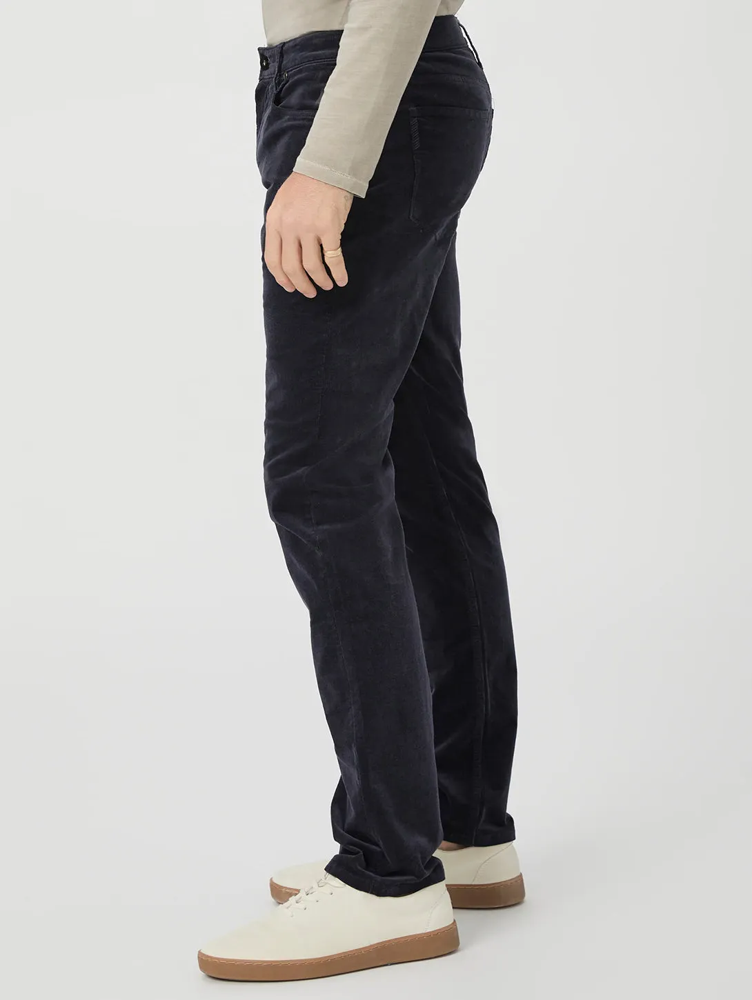 Lennox Corduroy Pant - Deep Anchor