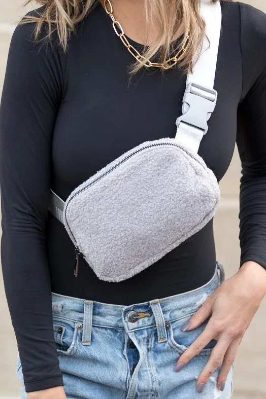 Lola Boucle Sherpa Fanny Pack