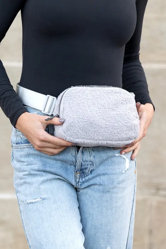 Lola Boucle Sherpa Fanny Pack