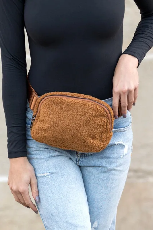 Lola Boucle Sherpa Fanny Pack