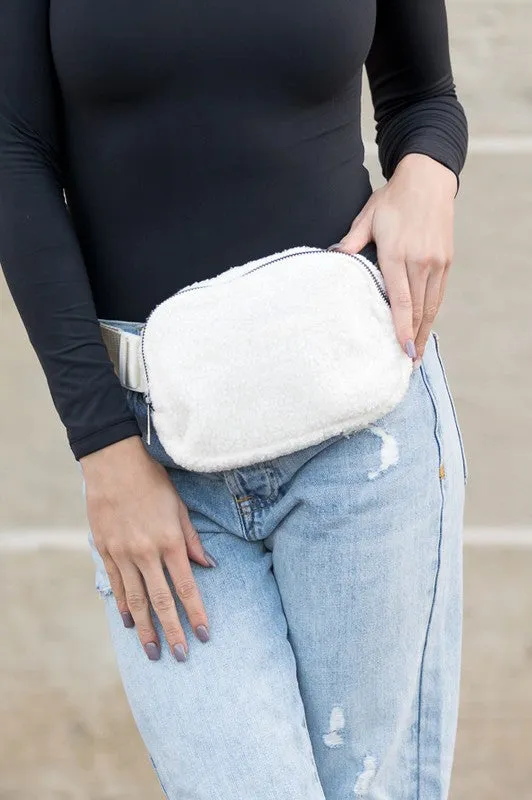 Lola Boucle Sherpa Fanny Pack