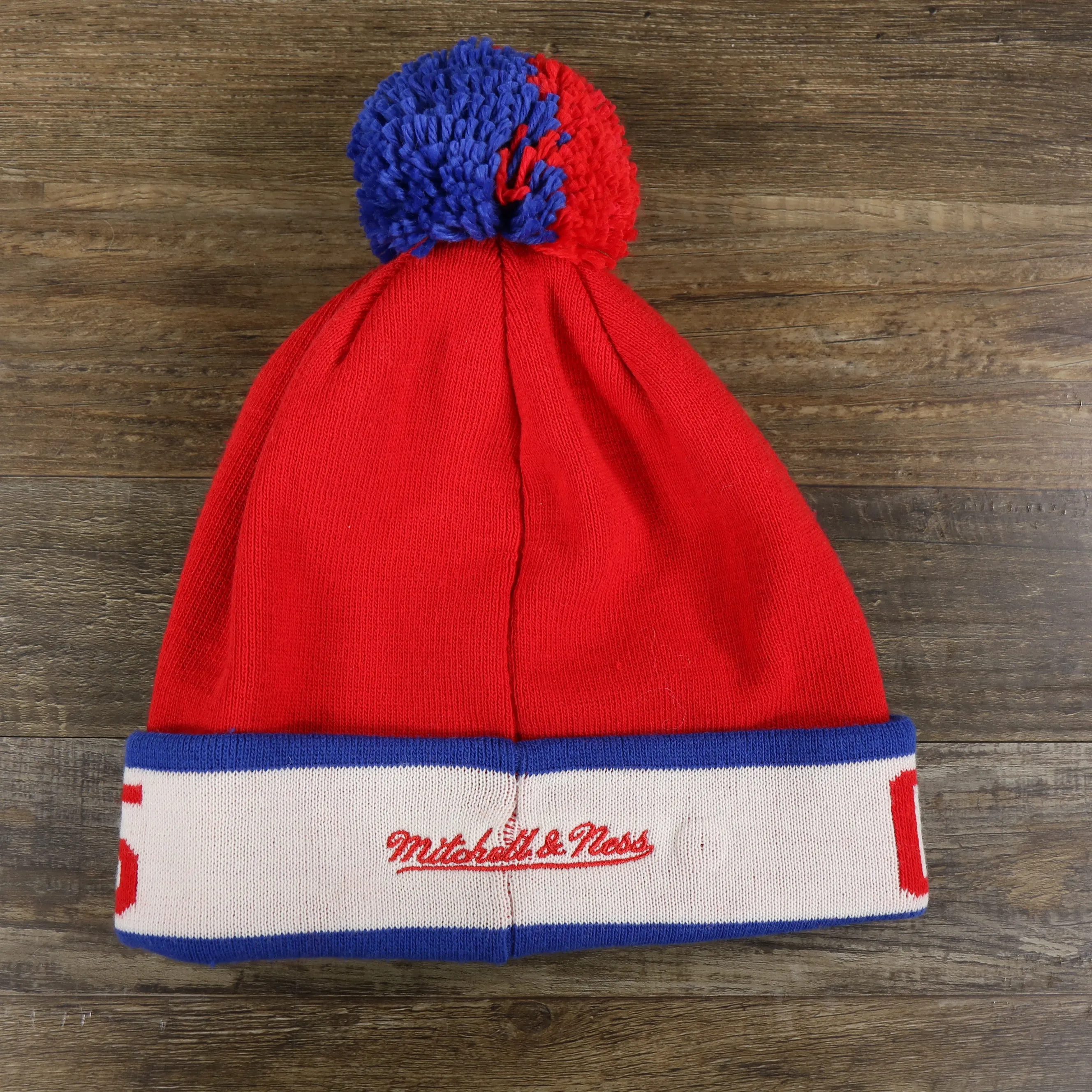 Los Angeles Clippers Winter Beanie | Red Pom Pom Beanie with Clippers Pin