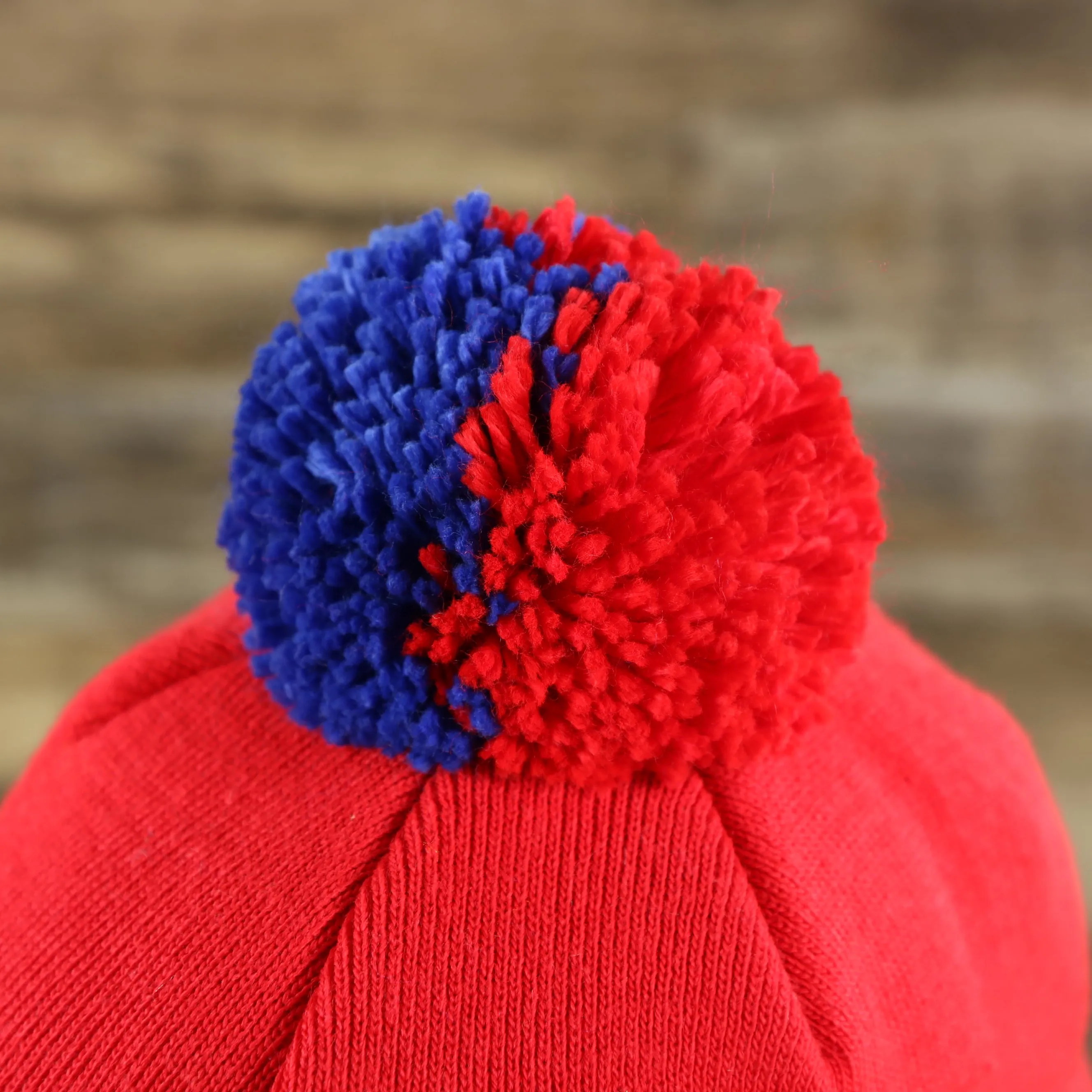 Los Angeles Clippers Winter Beanie | Red Pom Pom Beanie with Clippers Pin