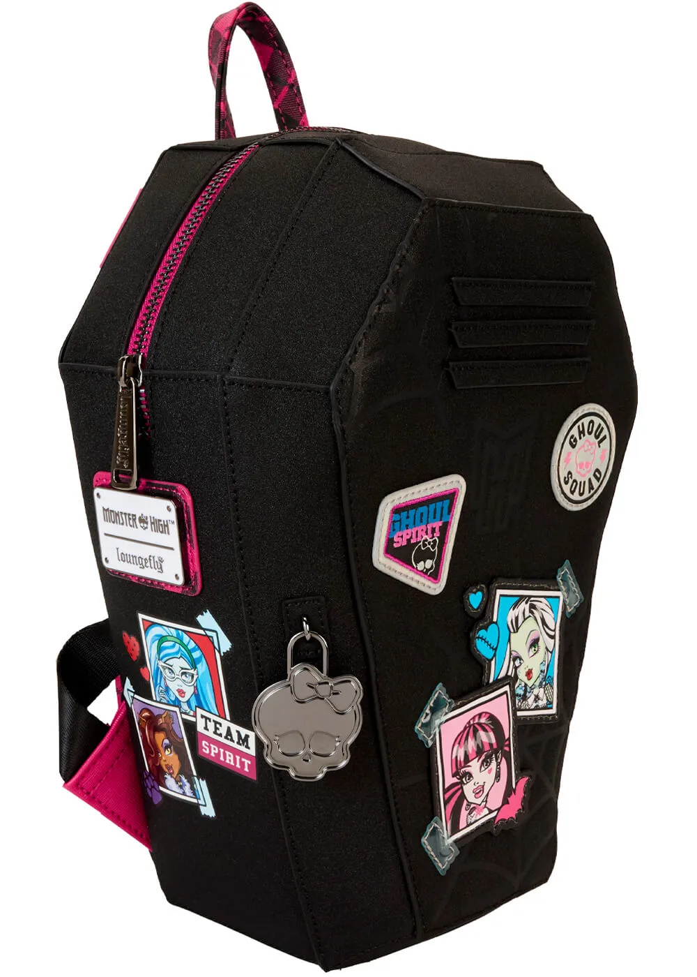 Loungefly Mattel Monster High Crypt Locker Backpack Black