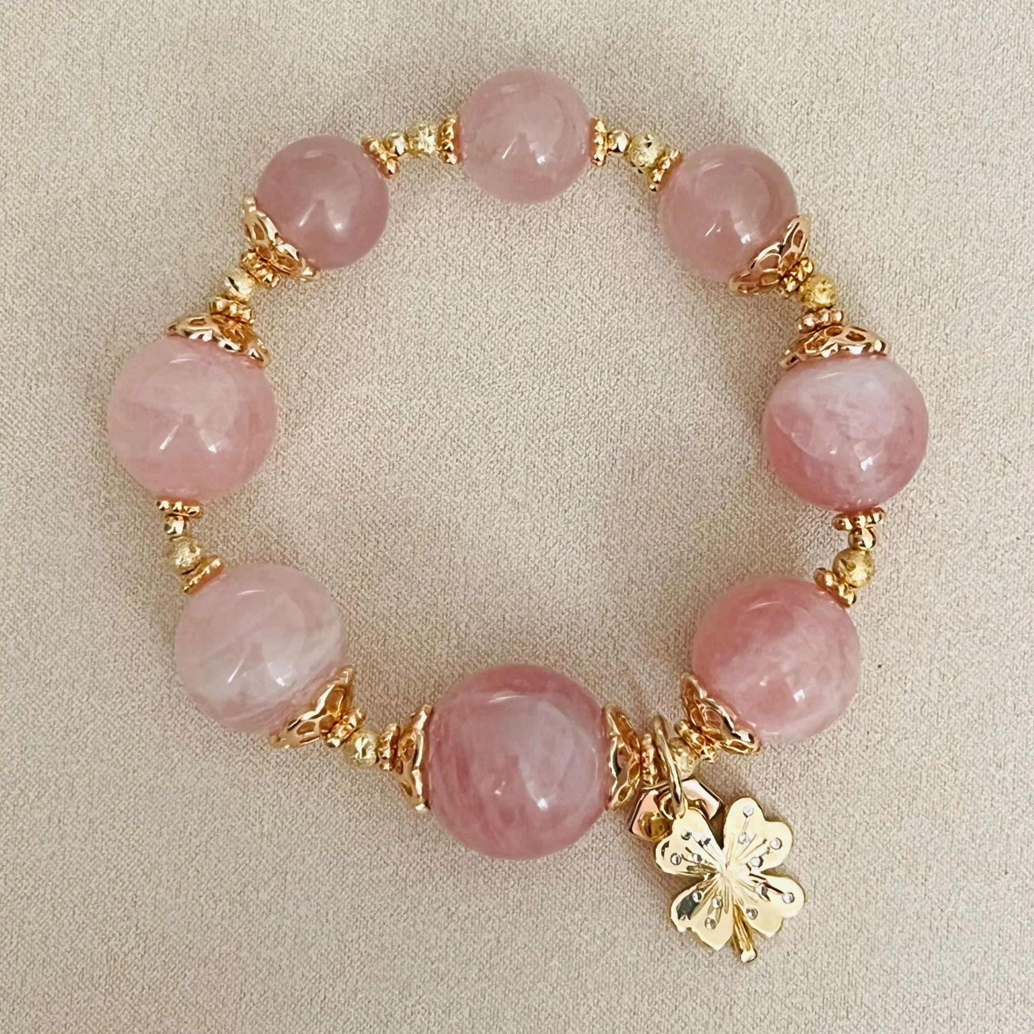 Madagascar Rose Quartz Supreme Bracelet