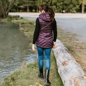 Mary Claire Vest for Women - Midnight Plum