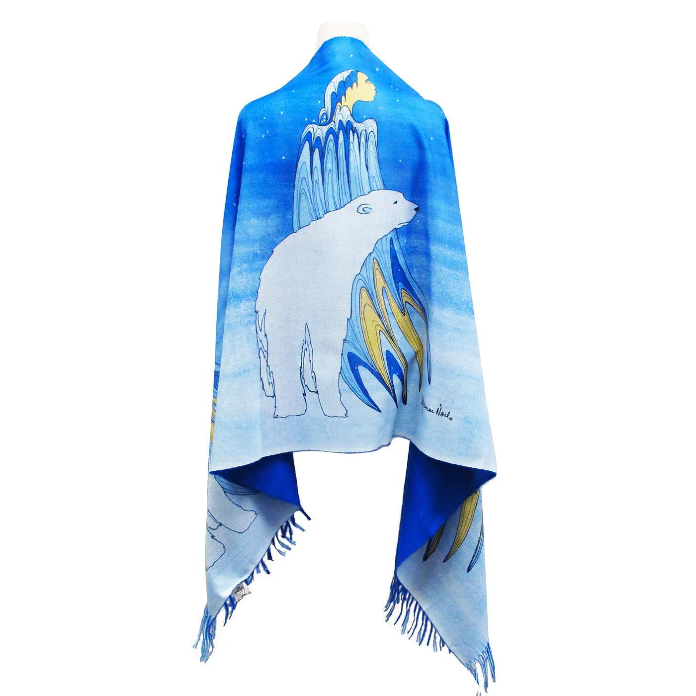 Maxine Noel Winter Art Print Shawl