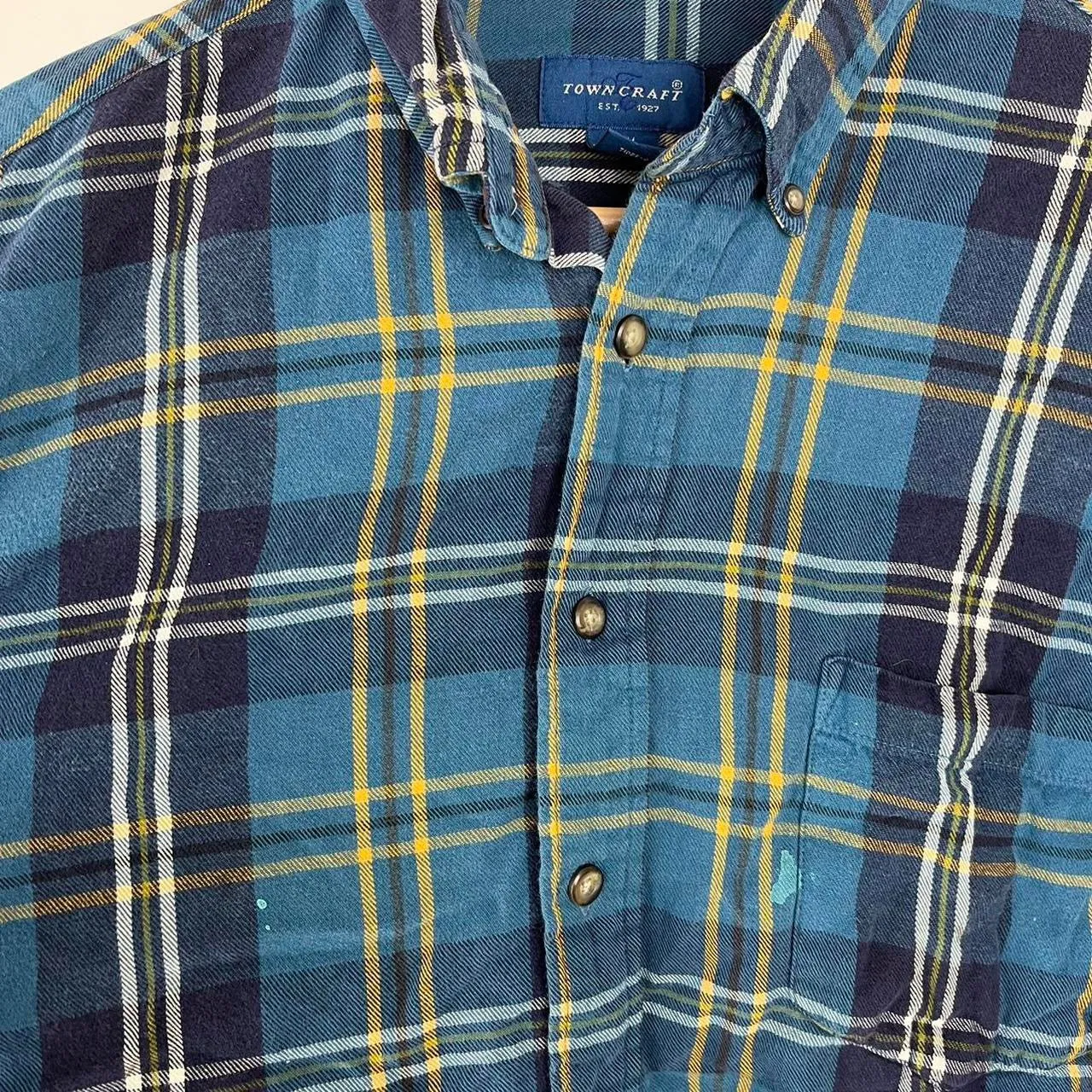 Medium Vintage Flannel Shirt