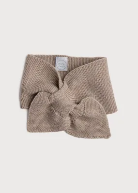 Merino Wool Winter Scarf - Oatmeal Color - Sizes S-L