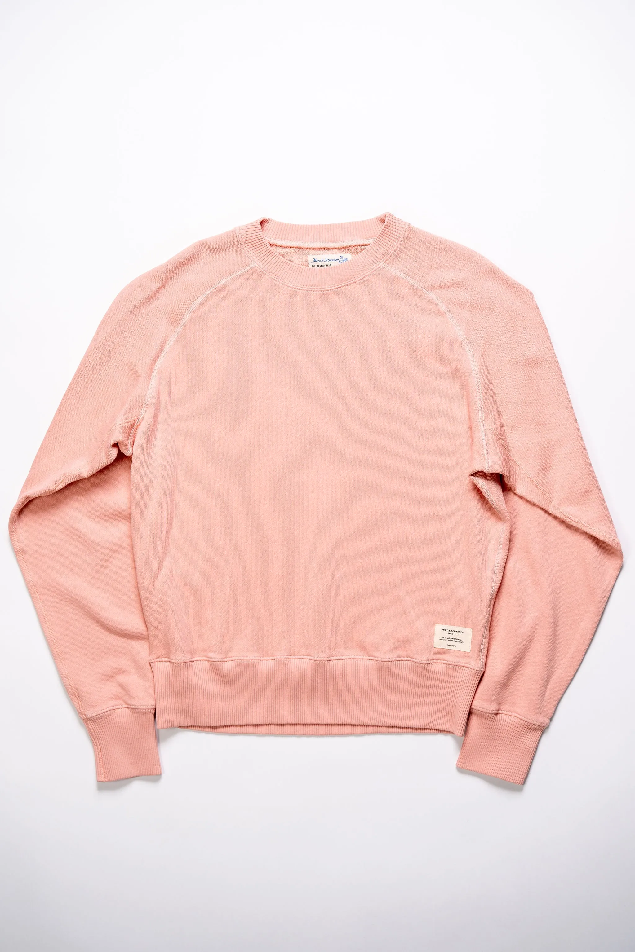 Merz b. Schwanen RGSW01 Organic Cotton Sweatshirt - Peach (10.6oz)