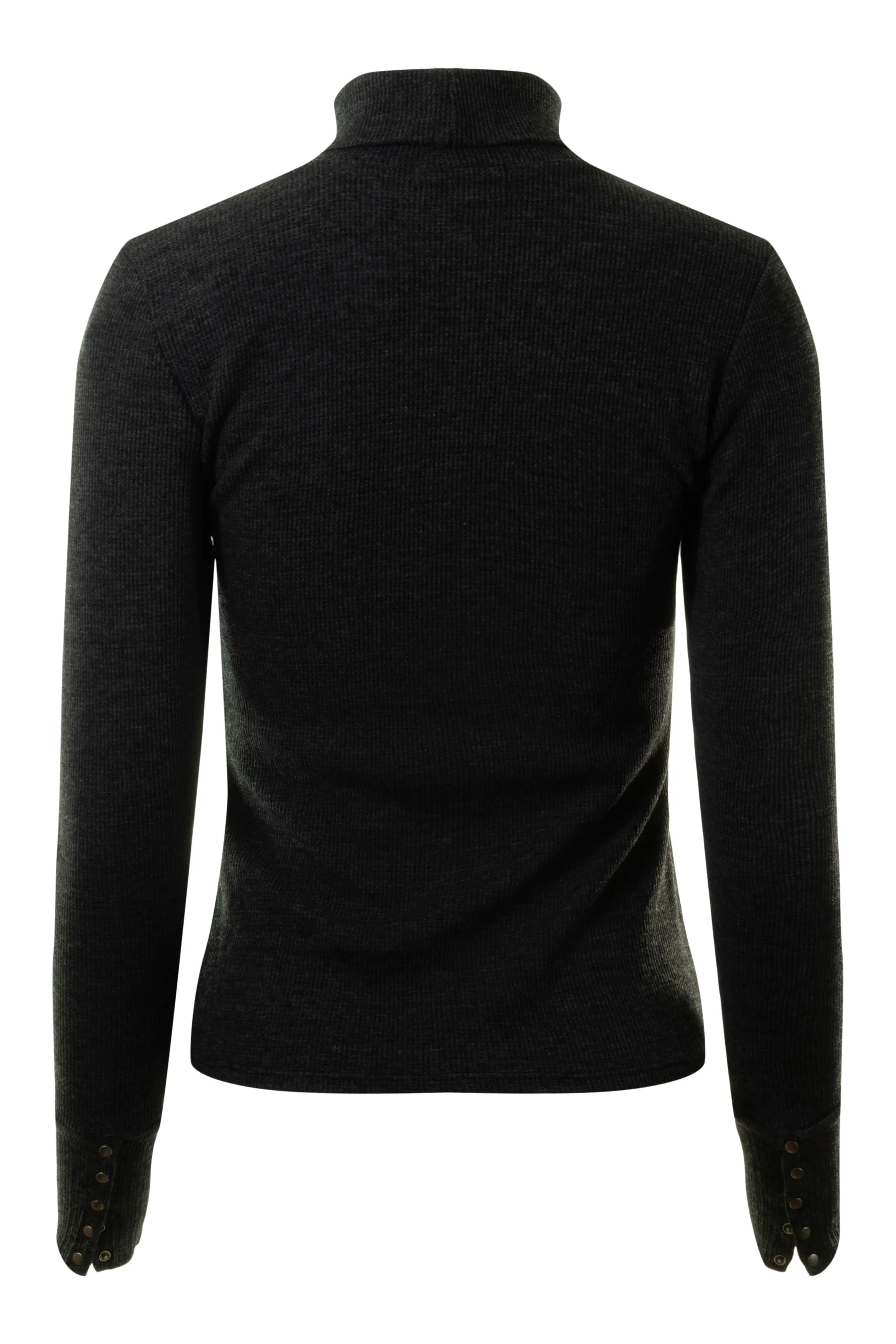 Michael Stars Mara Turtleneck Charcoal