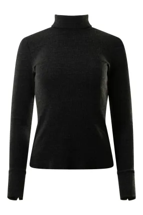 Michael Stars Mara Turtleneck Charcoal