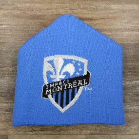 Montreal Impact Royal Blue Winter Beanie - Cuffless Knit