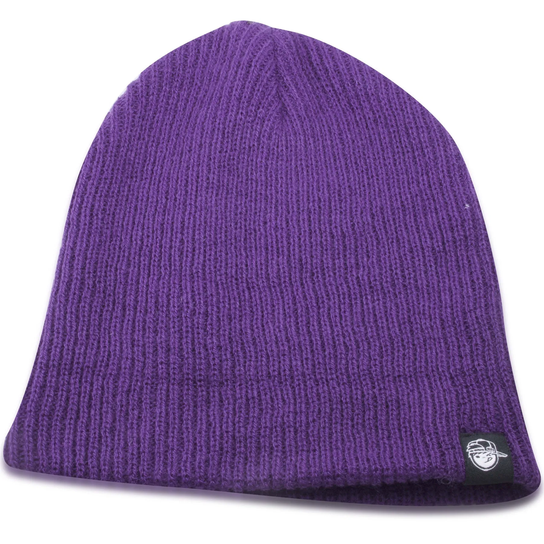 Neff Purple Foldable Beanie for Youth