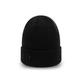 New York Yankees beanie hat - black