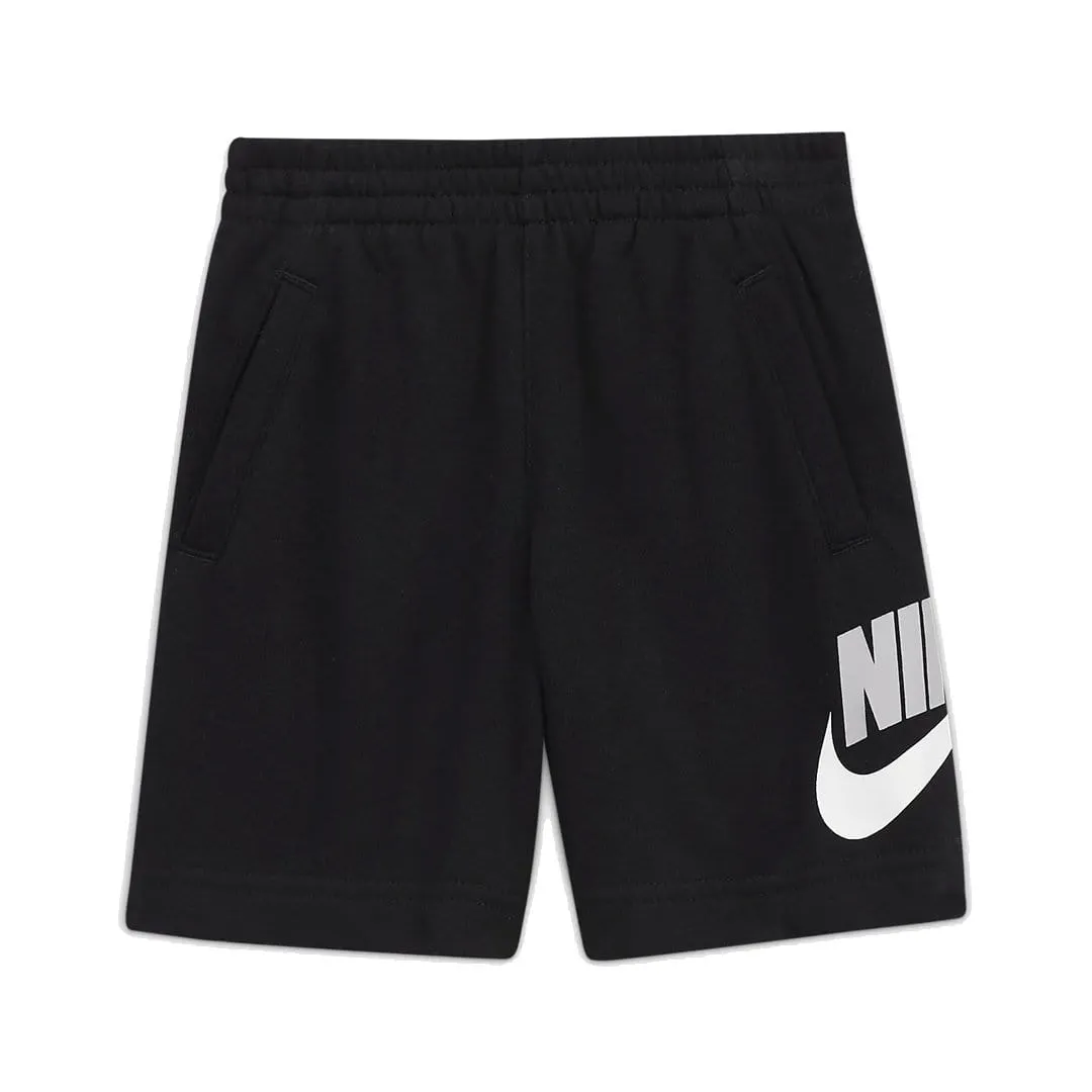 Nike black junior club sport shorts.