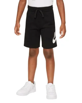 Nike black junior club sport shorts.