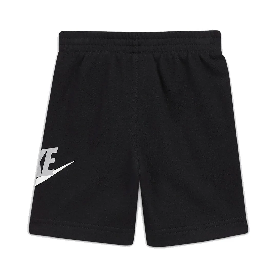 Nike black junior club sport shorts.