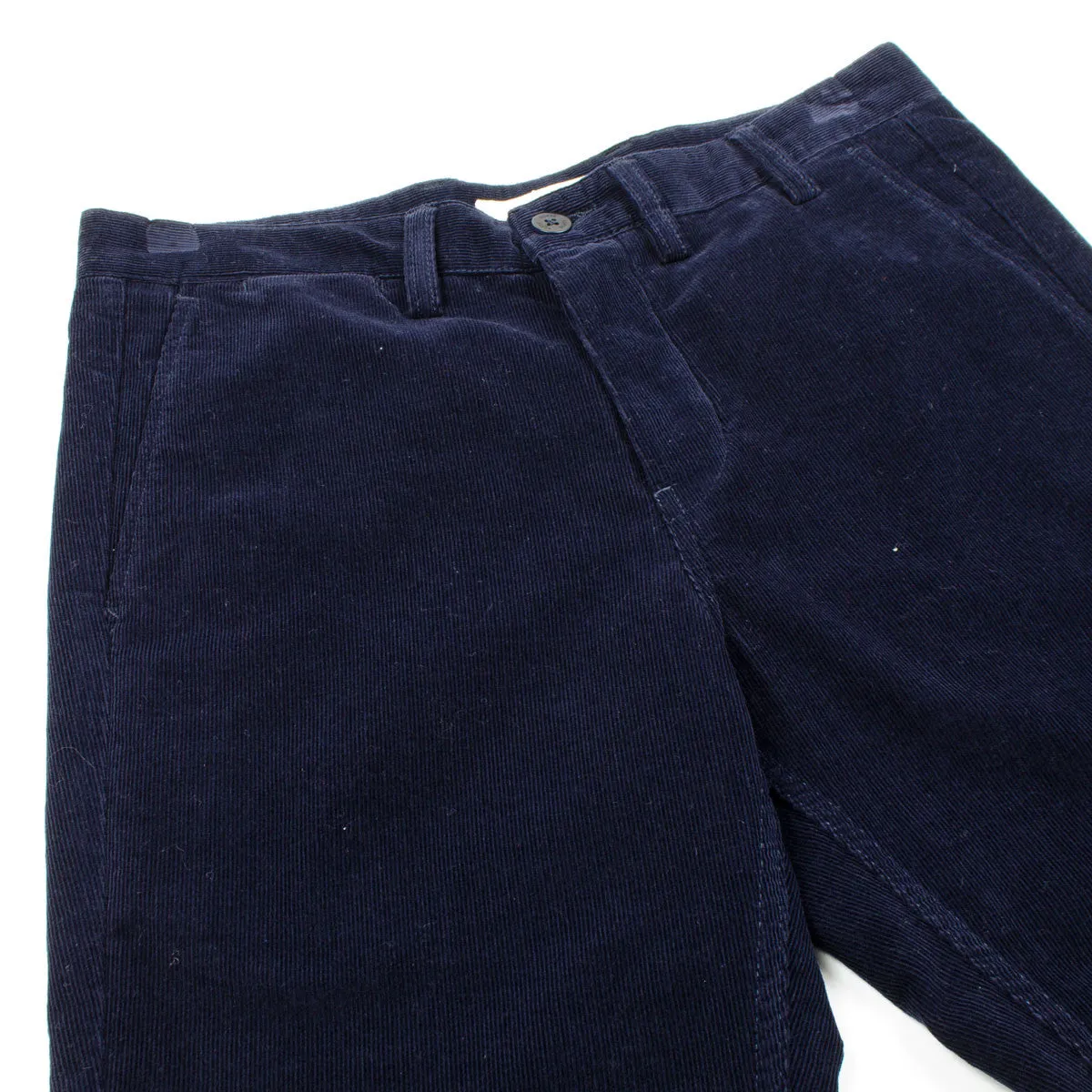 Norse Projects Aros Slim Corduroy Trousers Navy