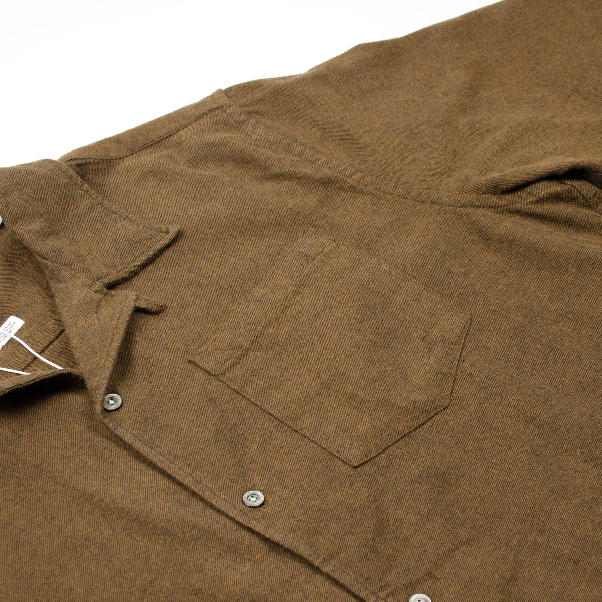 Norse Projects Carsten Flannel Shirt LS Rust Brown