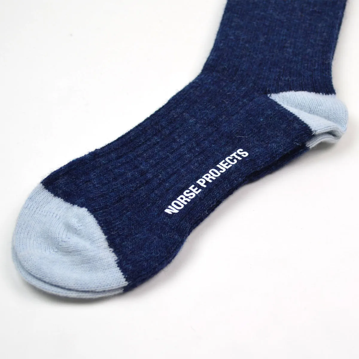 Norse Projects Indigo Bjarki Nordic Socks