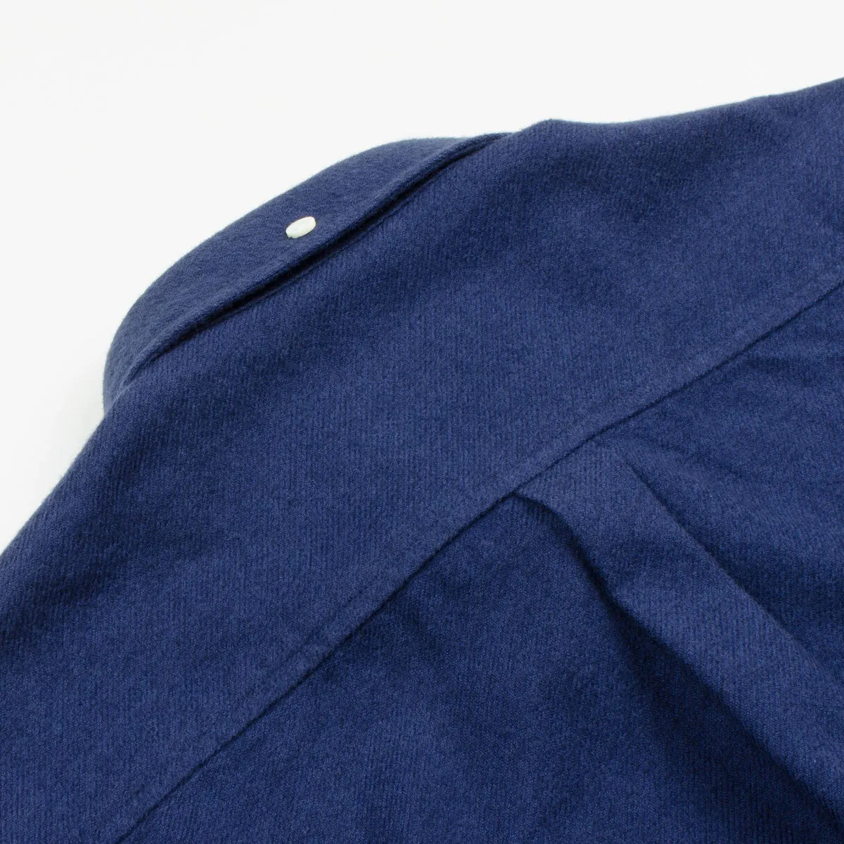 Norse Projects navy Osvald brushed shirt