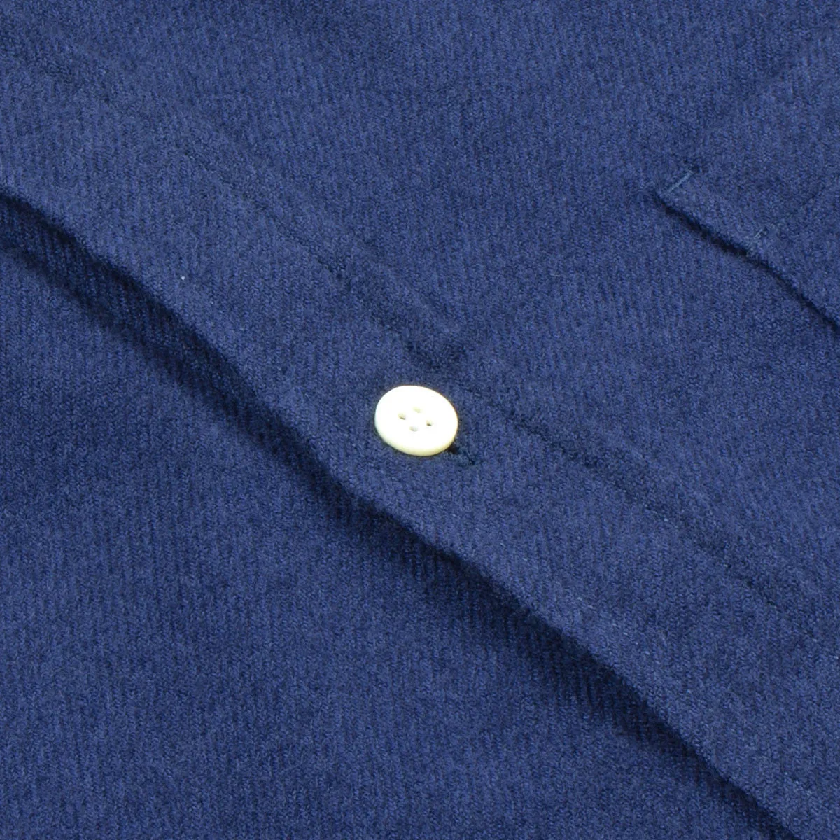 Norse Projects navy Osvald brushed shirt