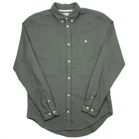 Norse Projects Osvald Brushed Shirt Dried Olive