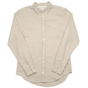 Norse Projects Osvald Brushed Shirt Khaki Beige