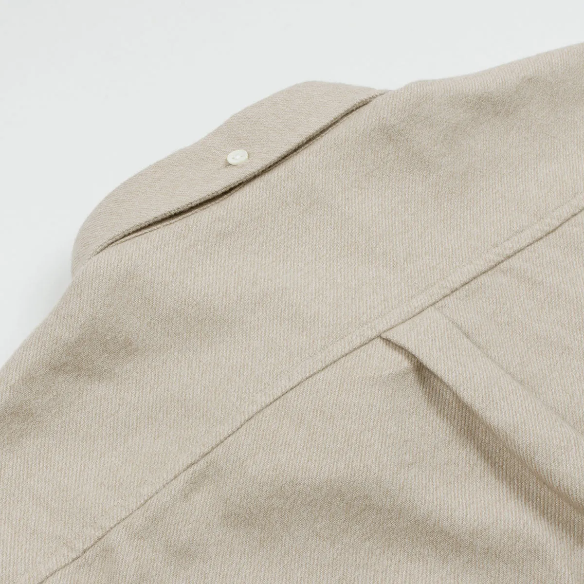 Norse Projects Osvald Brushed Shirt Khaki Beige