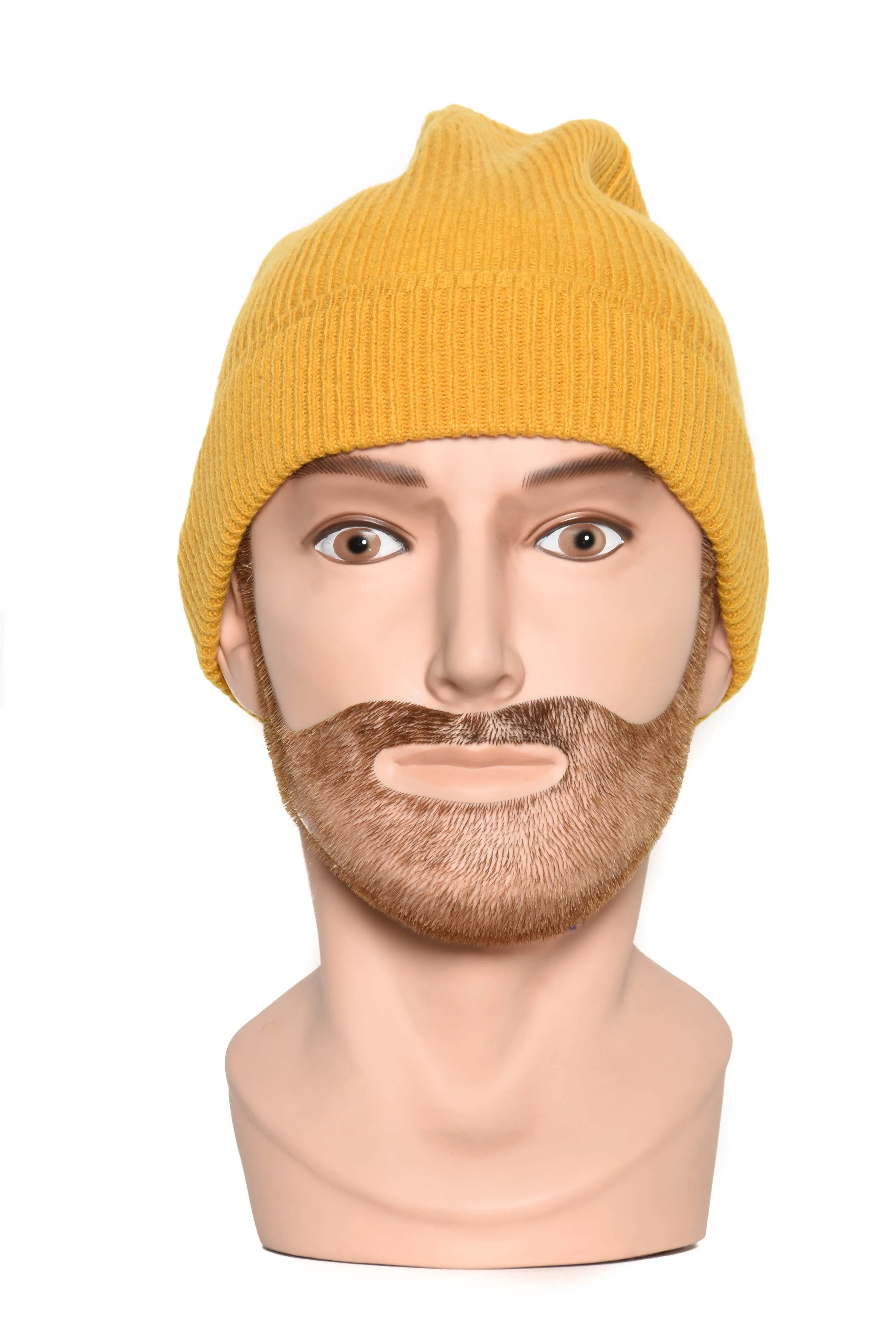 Ochre Moray Cashmere Beanie