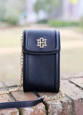 Paige Cell Phone Crossbody BLACK