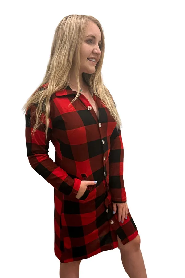 Papillon Flannel Dress Shirt