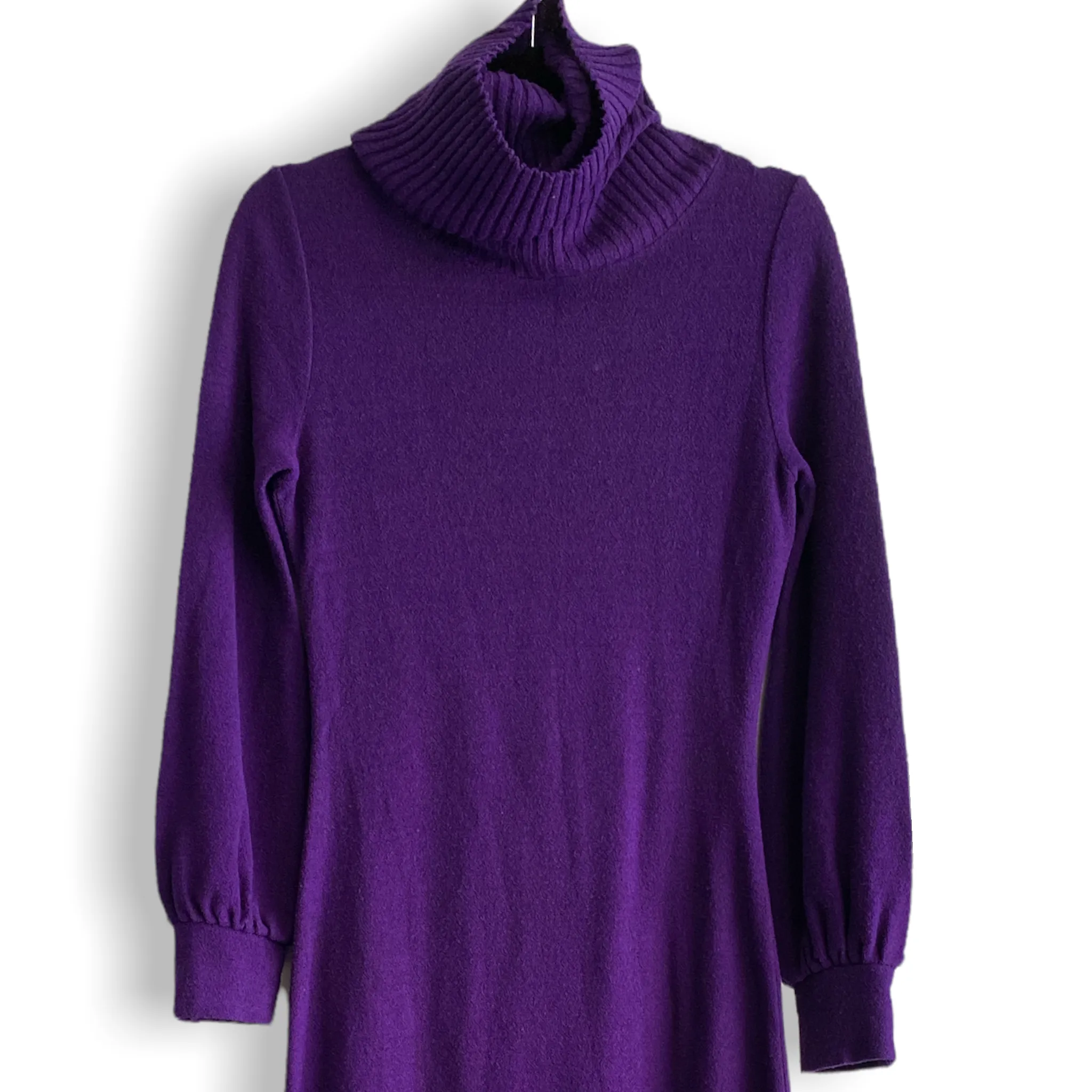 Partout Chenille Dress - Purple | Shop Now